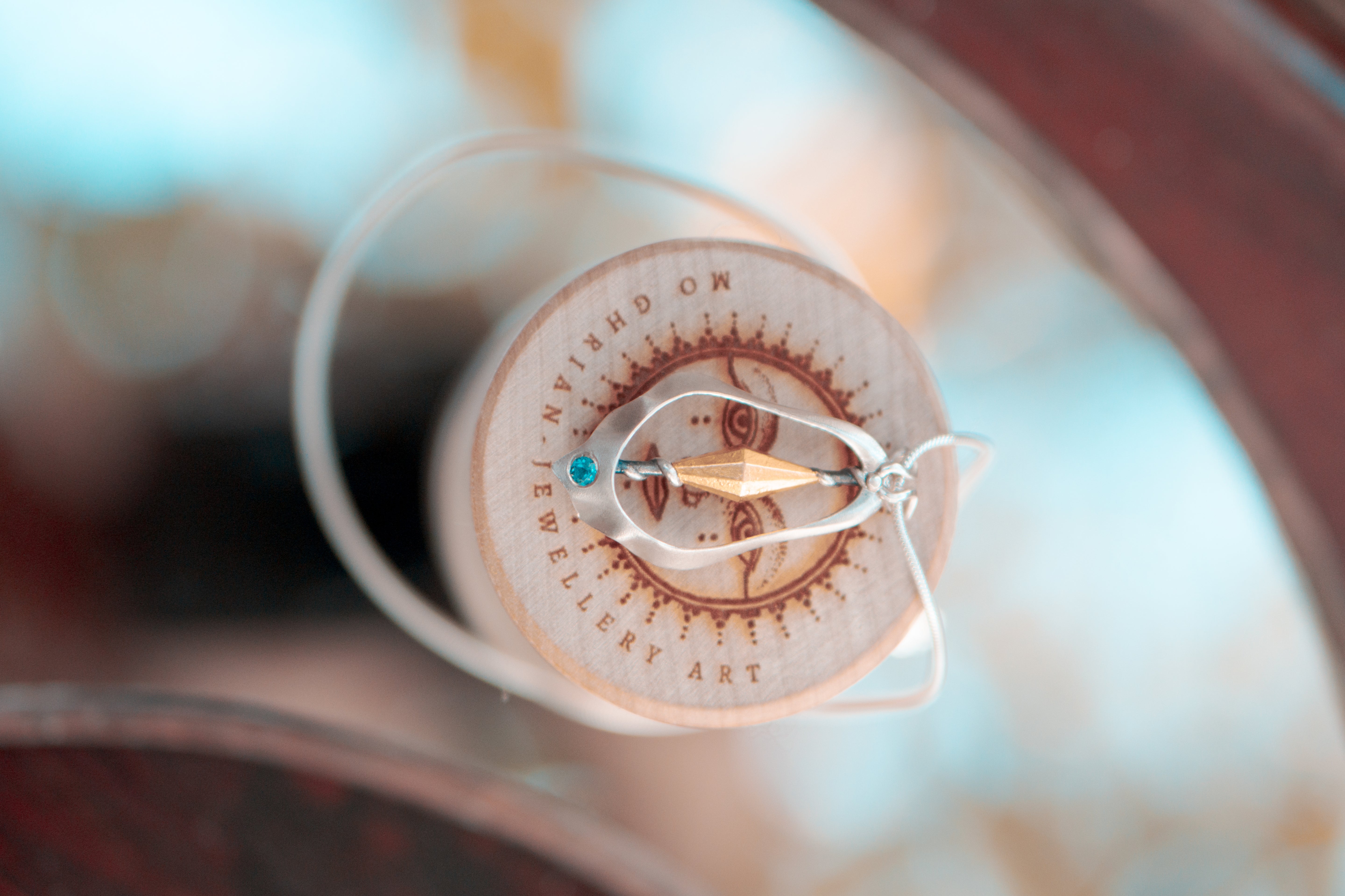 Visionary Source - Blue Topaz Pendant