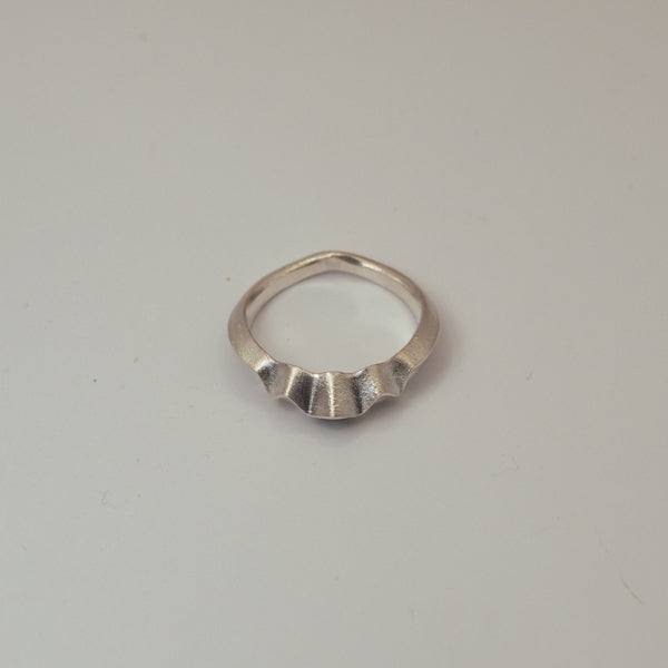Kindness Ring - Teal Blue Sapphire