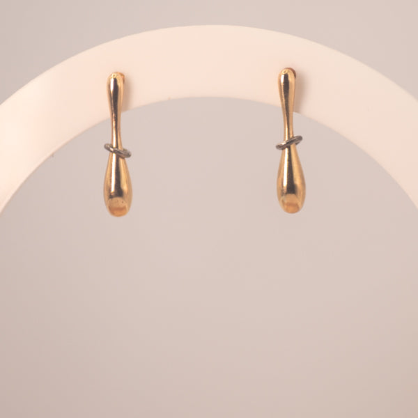 Cosmic Drops Earrings - 9ct Yellow Gold - (Back in Stock Soon)