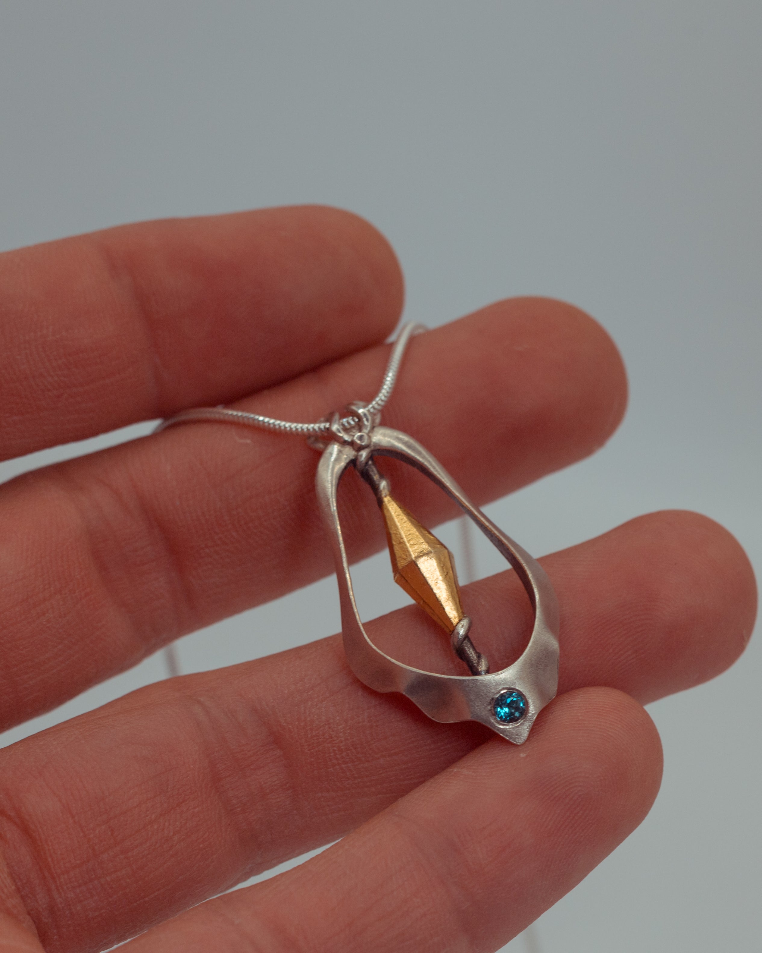Visionary Source - Blue Topaz Pendant