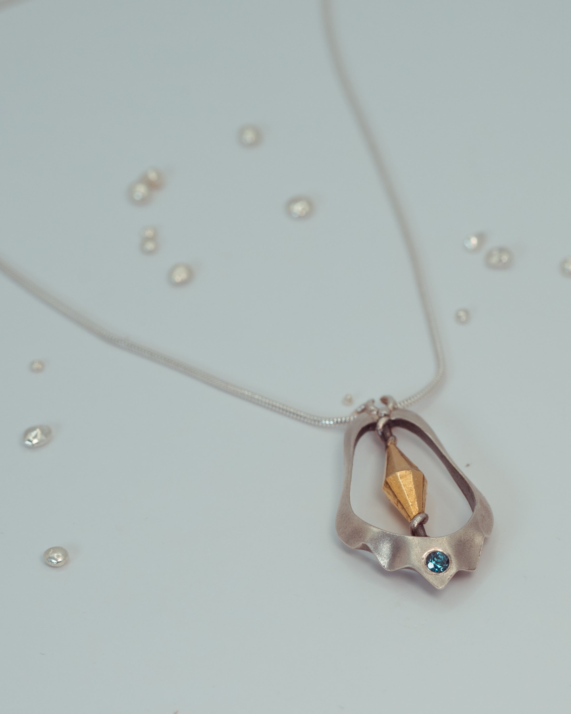 Visionary Source - Blue Topaz Pendant