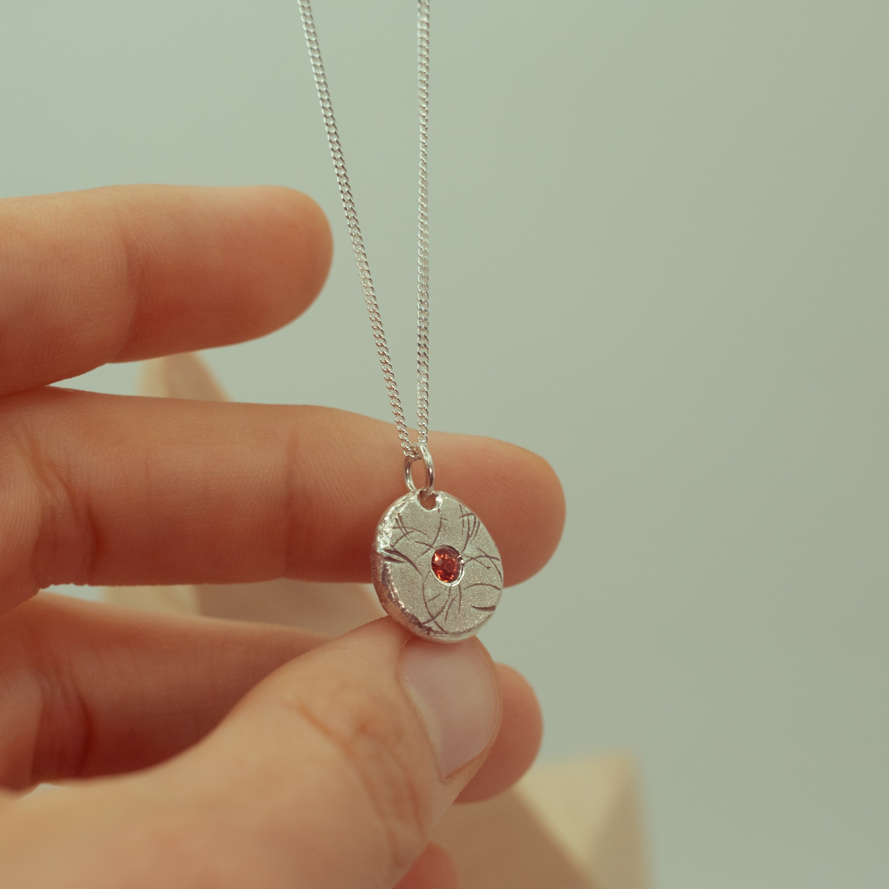 Ancient Ardor Sapphire Necklace