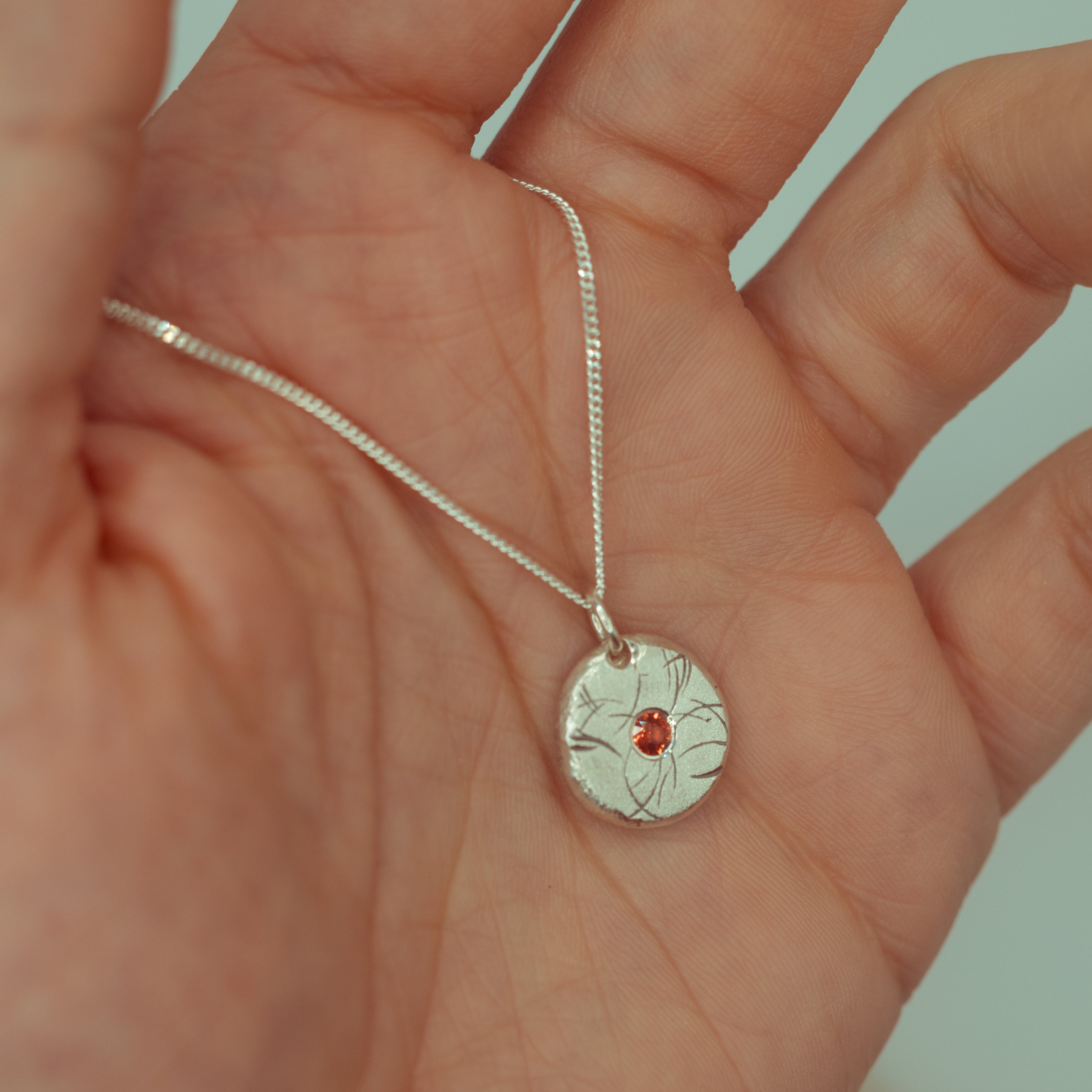 Ancient Ardor Sapphire Necklace