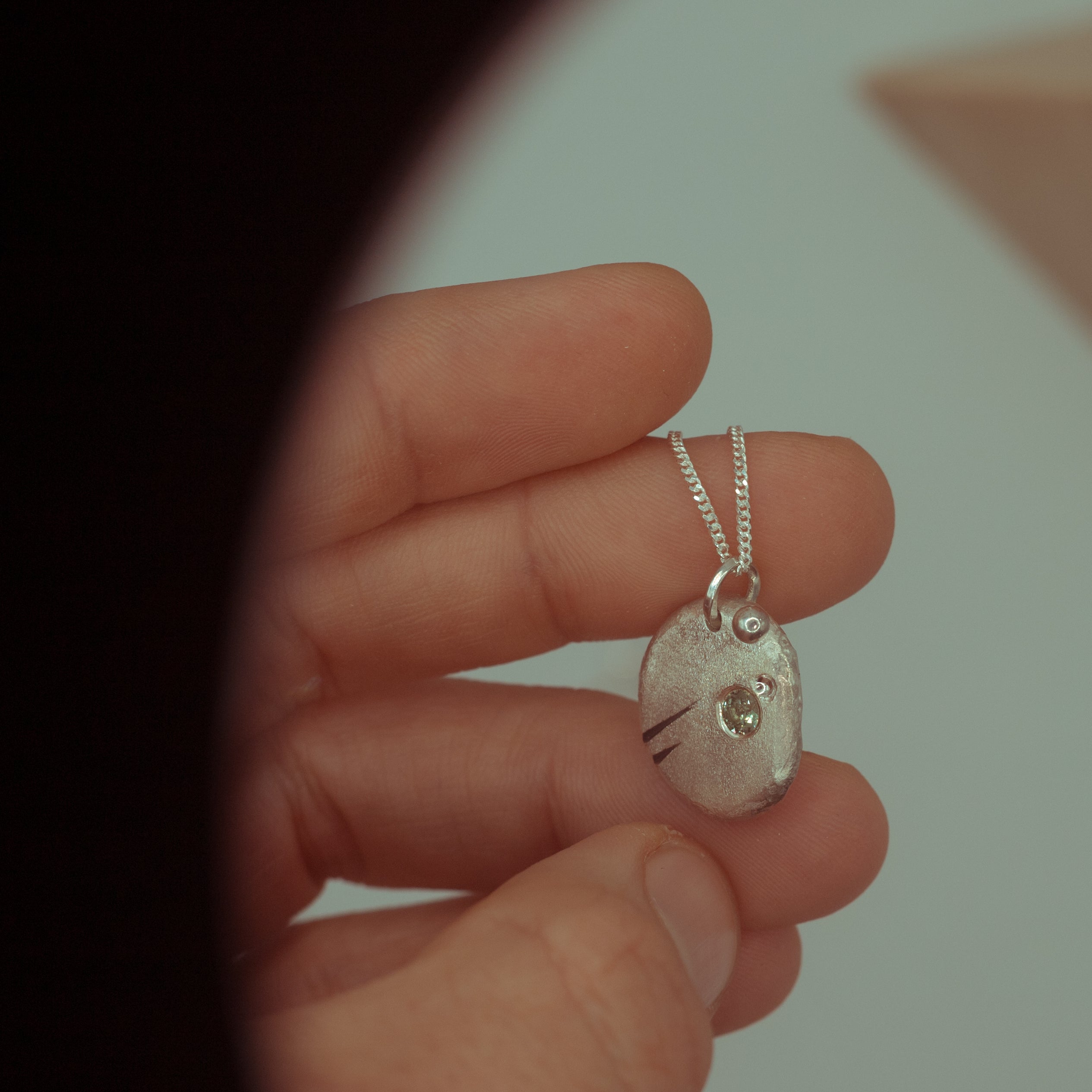 Horizon's Hope- Sapphire Necklace