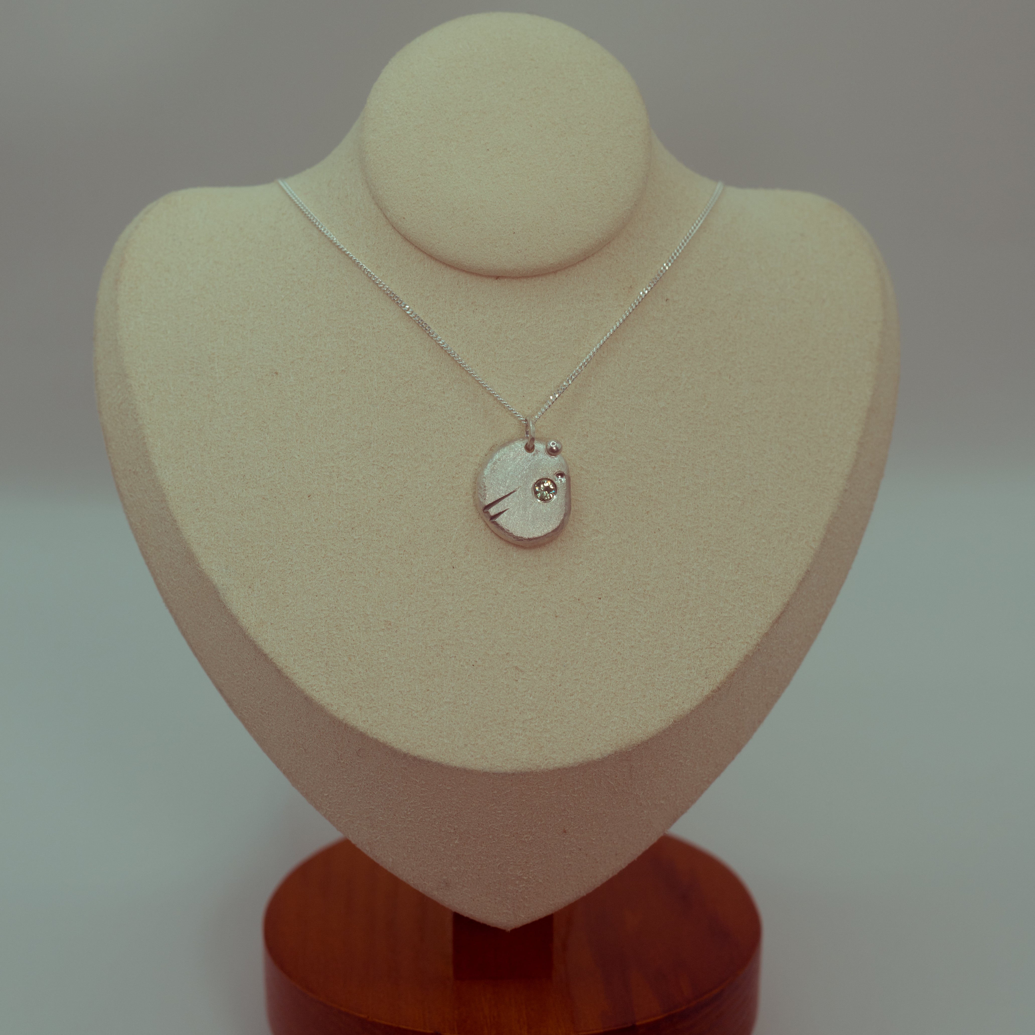 Horizon's Hope- Sapphire Necklace