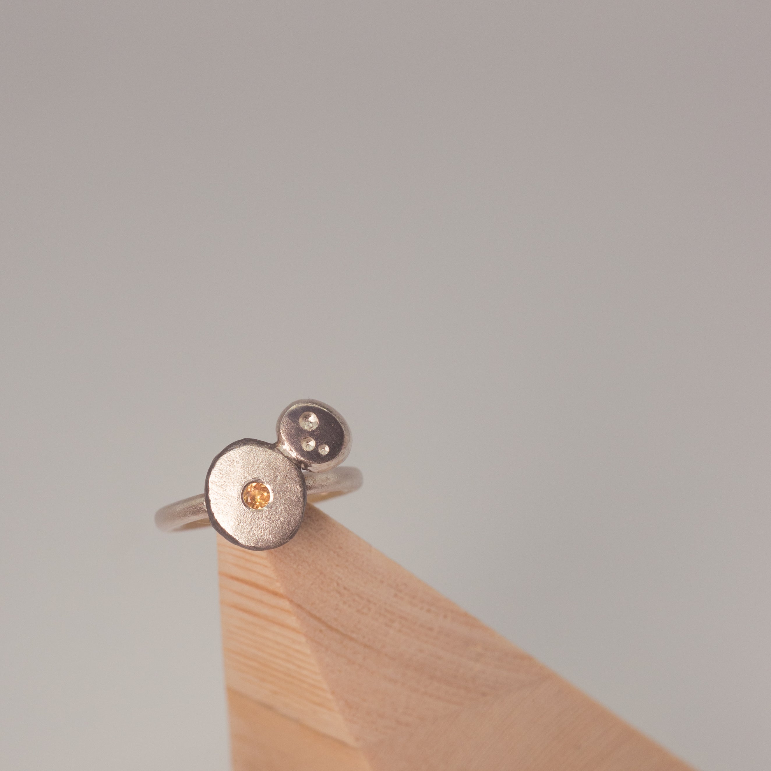 Tangerine Dreams- Sapphire Ring