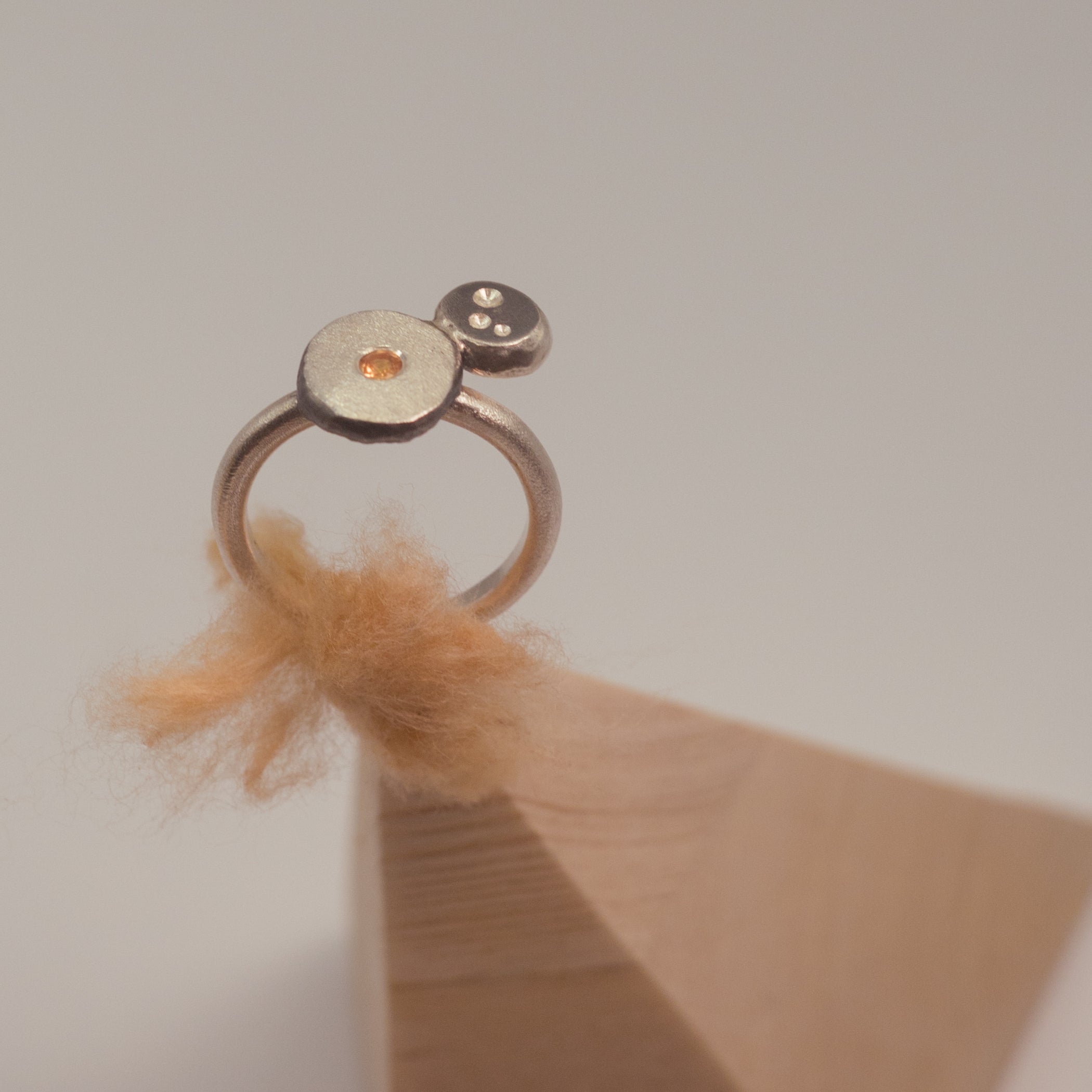 Tangerine Dreams- Sapphire Ring