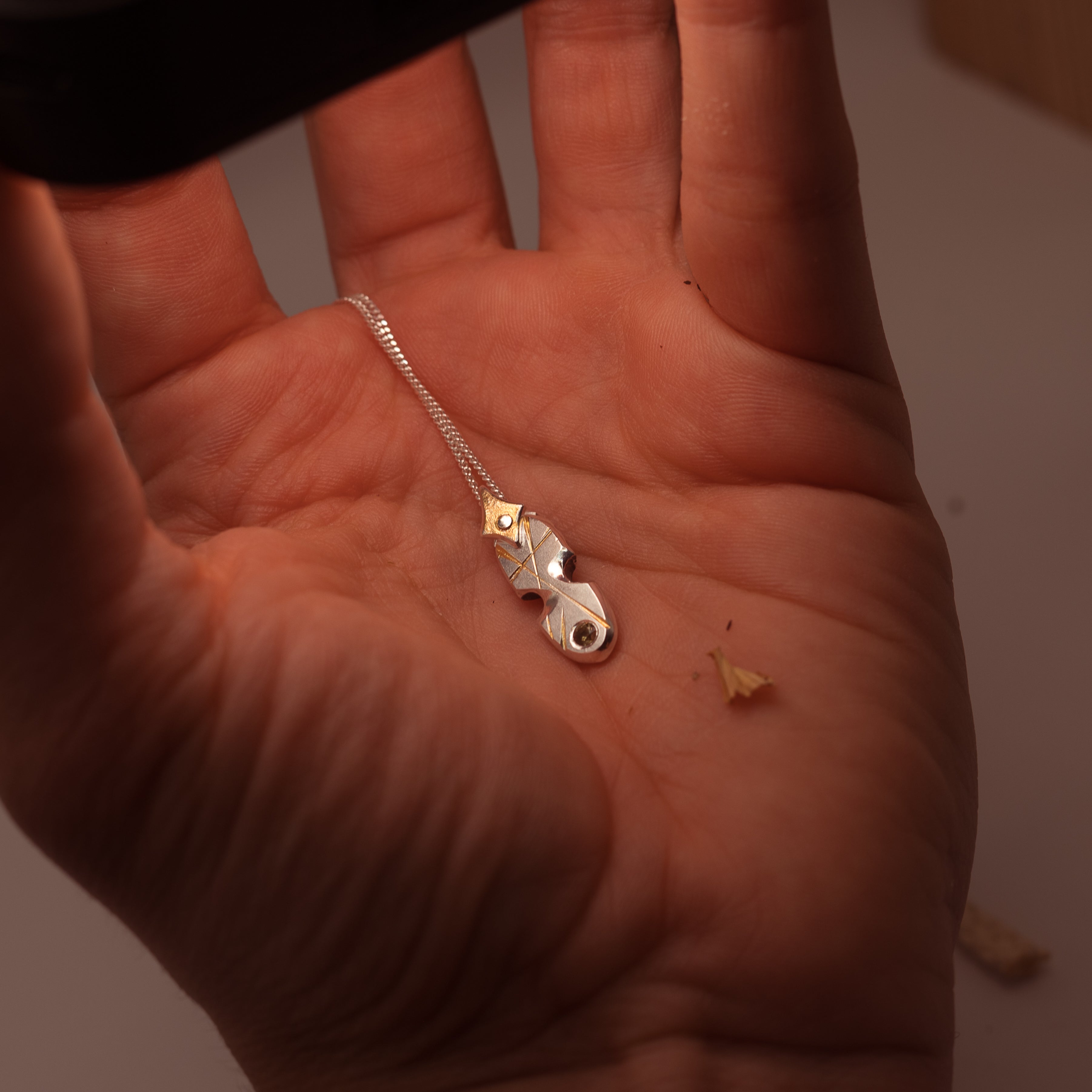 Feeding Rays Necklace