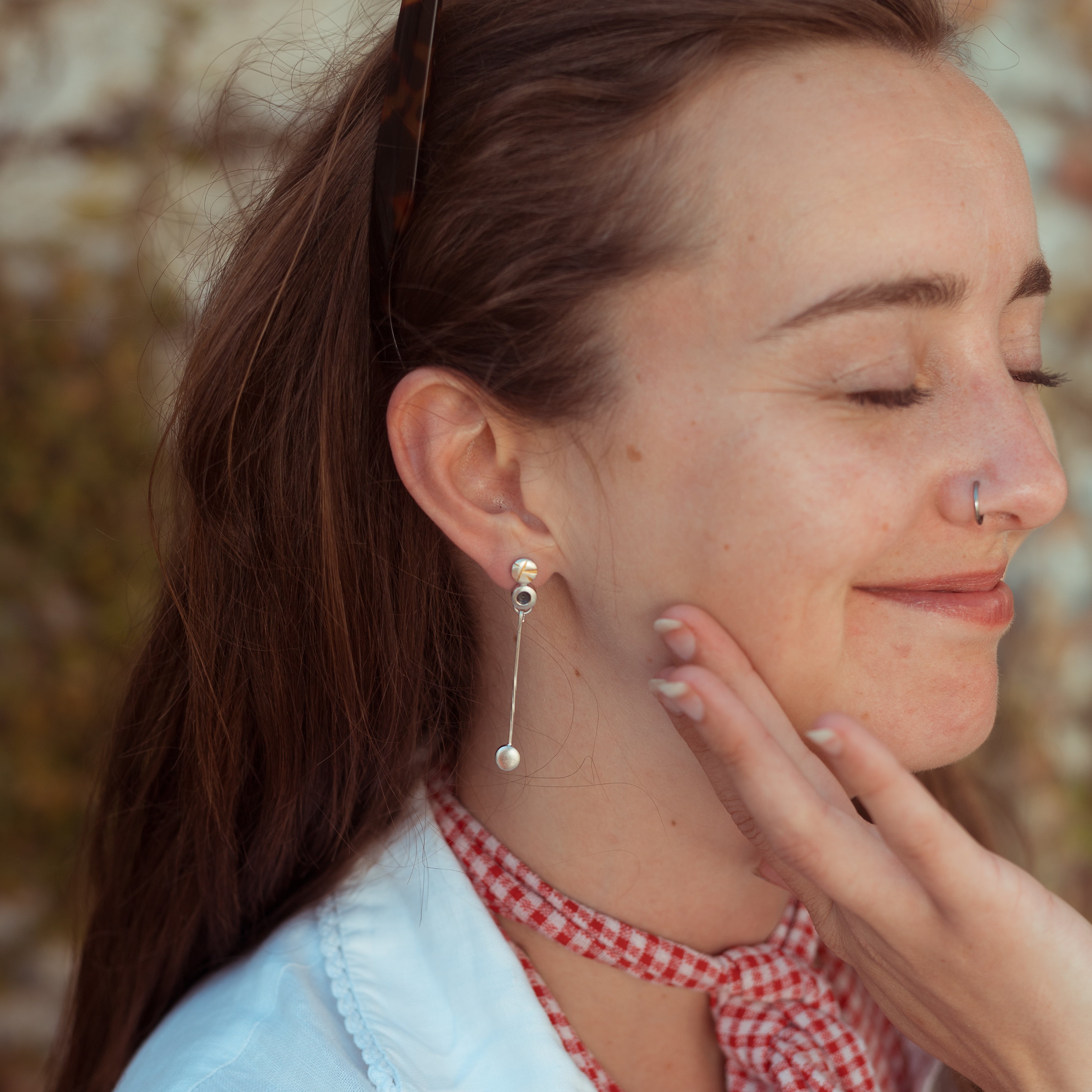 Sun and Soil Earrings