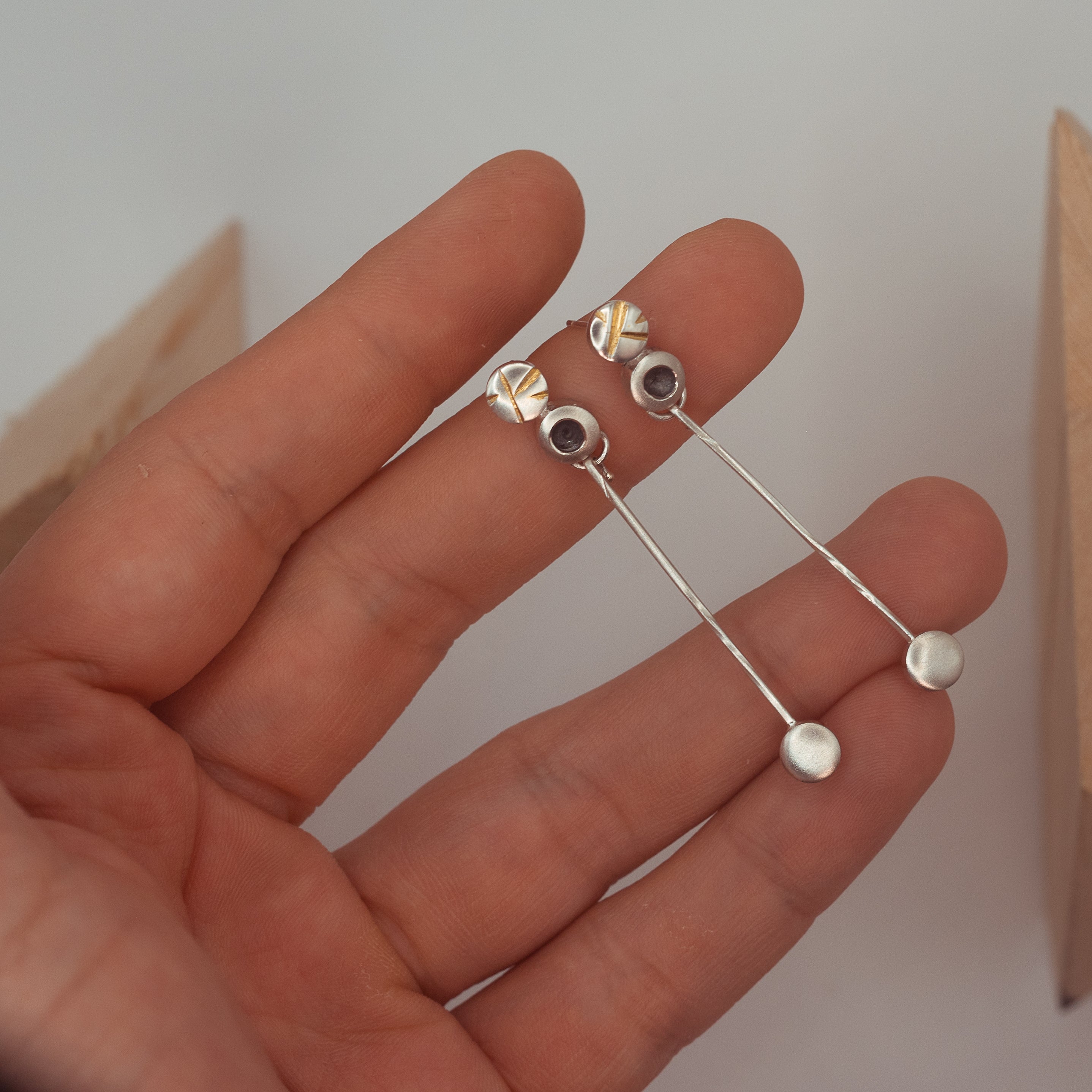 Sun and Soil Earrings