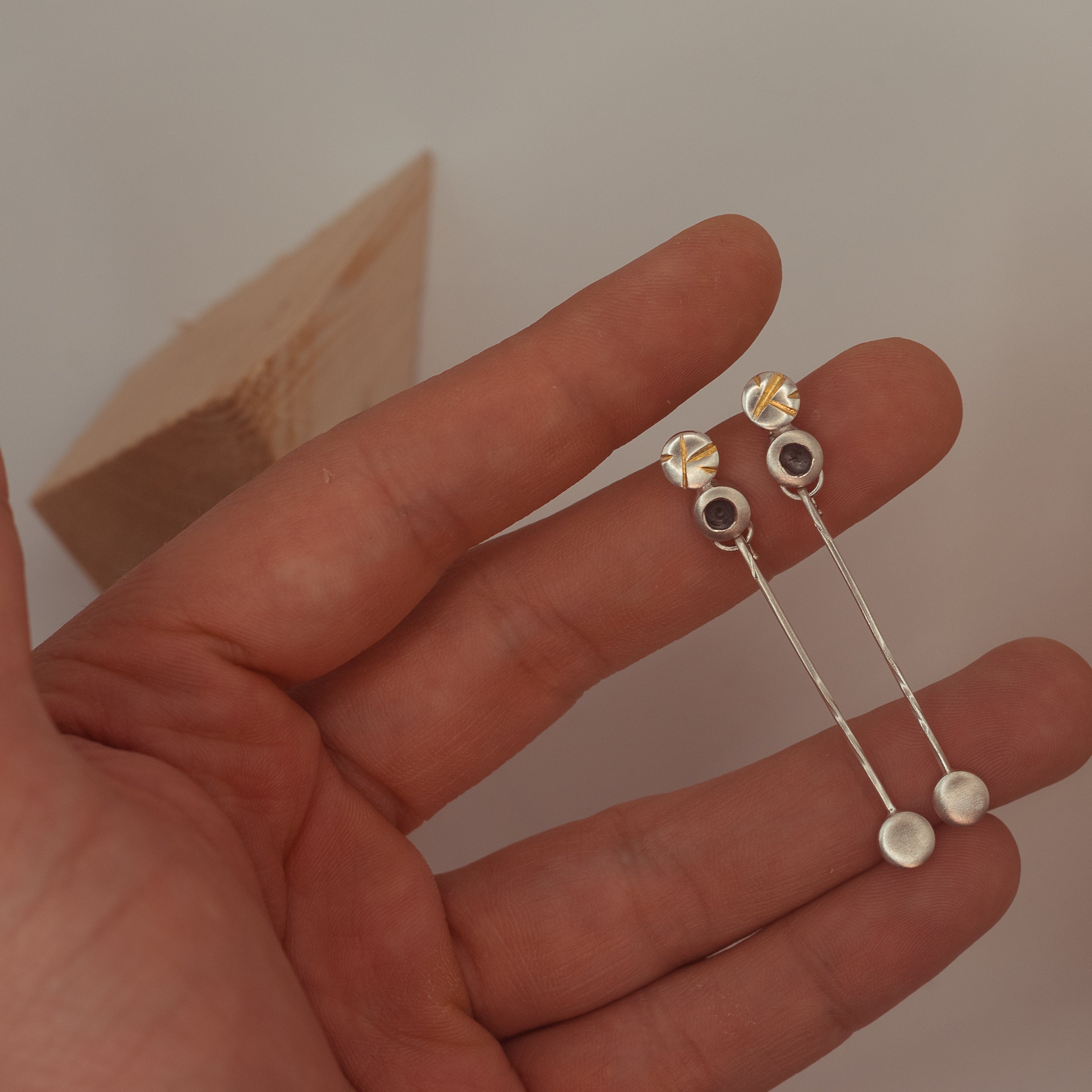 Sun and Soil Earrings
