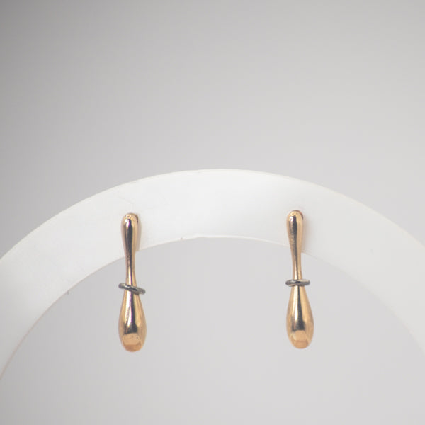 Cosmic Drops Earrings - 9ct Yellow Gold