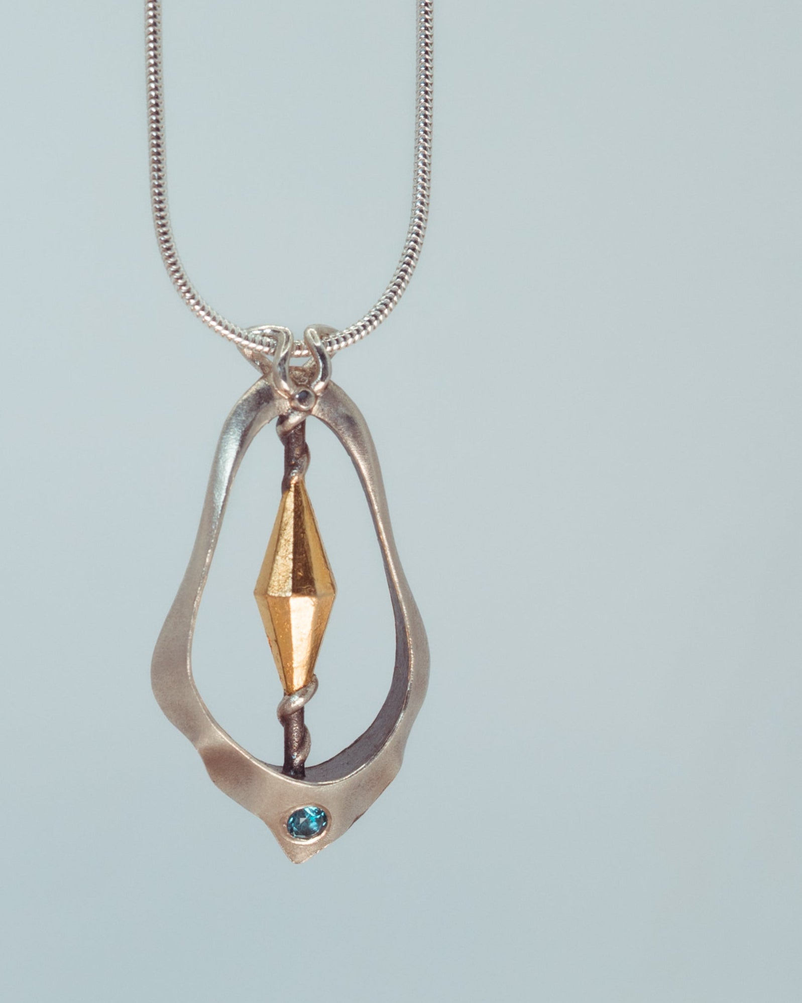 Visionary Source - Blue Topaz Pendant