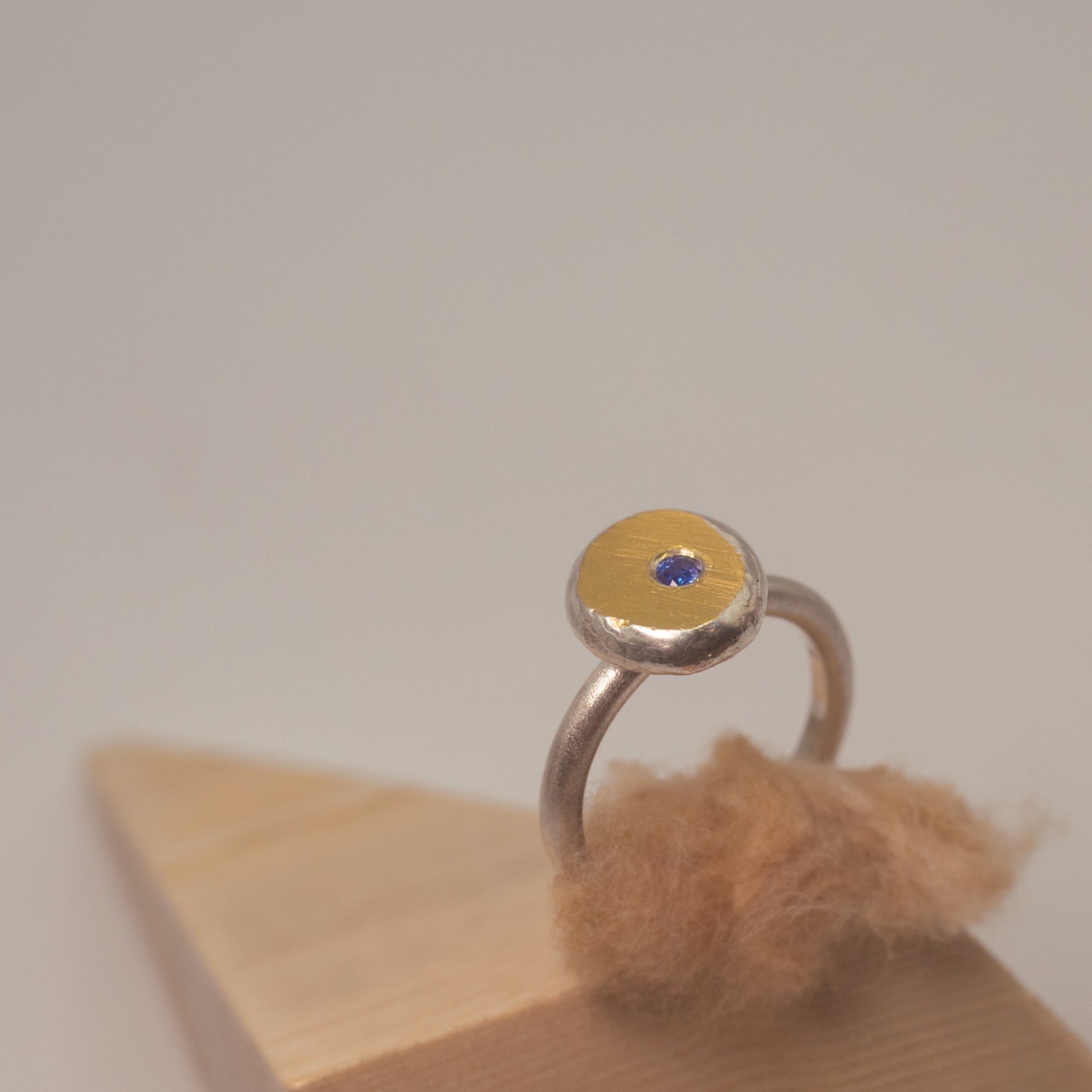 Treasured Peace - Blue Sapphire Ring